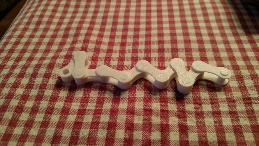 Snap together chain fidget 3D Print 166487