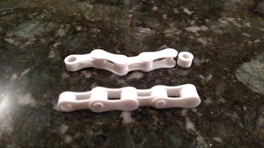 Snap together chain fidget 3D Print 166489