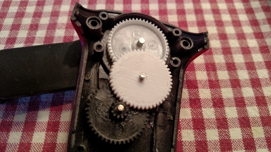 Replacement gear for L.L. Bean mini crank 3 LED flashlight 3D Print 166494
