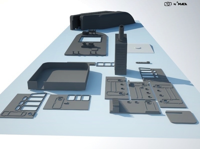 RC micro TugBoat  3D Print 166510