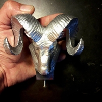 Small Dodge Ram Hood Ornament 3D Printing 166555
