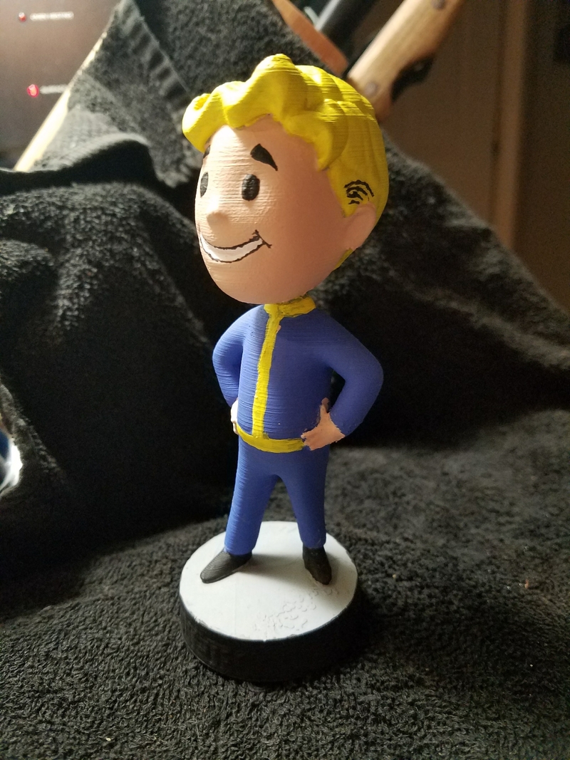 Fallout 4 Vault Tec Boy Figurine