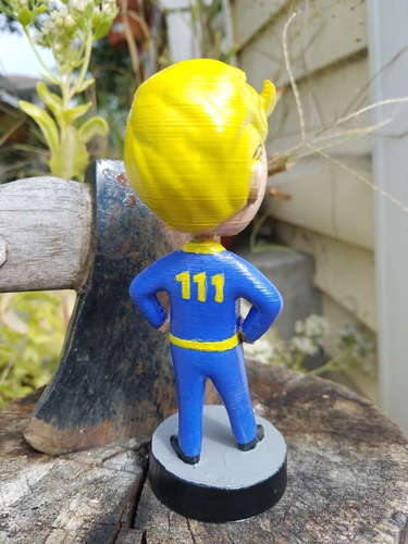 Fallout 4 Vault Tec Boy Figurine 3D Print 166605