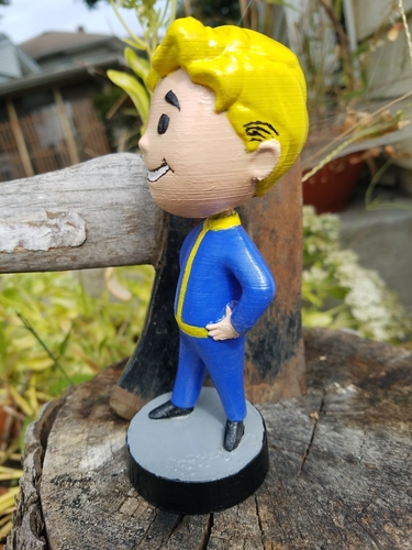 Fallout 4 Vault Tec Boy Figurine 3D Print 166606
