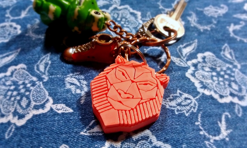 Lion keychain