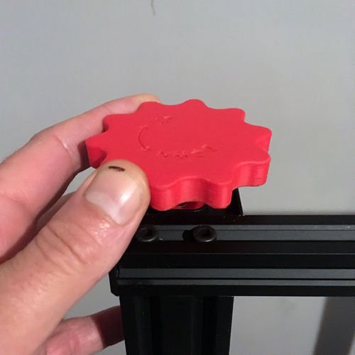 CR-10 Z-Axis Manual Adjustment Knob (Hictop, Tevo Tornado) 3D Print 166634