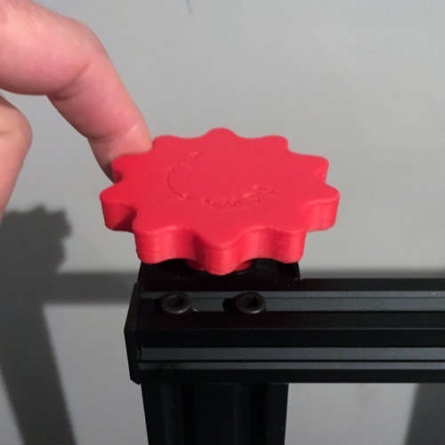 CR-10 Z-Axis Manual Adjustment Knob (Hictop, Tevo Tornado) 3D Print 166635