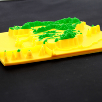 Mountain range in relief Spain - Thumbnail 8