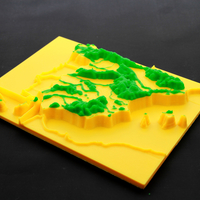 Mountain range in relief Spain - Thumbnail 9