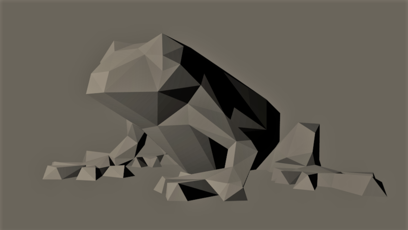 Low-Poly Frog