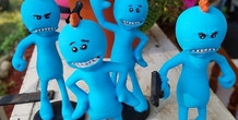 3D Printed Rick and Morty - Mr. Meeseeks by MarproZ