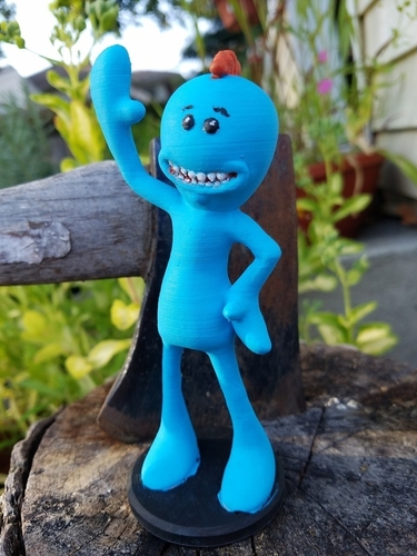 Rick and Morty assortment of Mr. Meeseeks 3D Print 166717