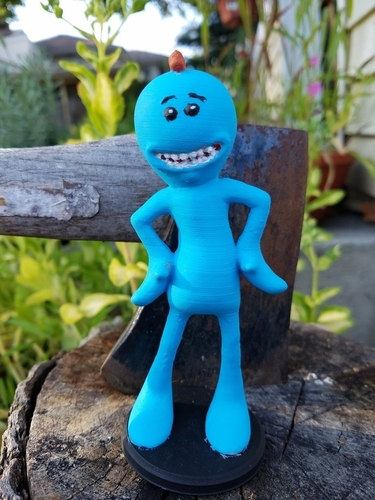 Rick and Morty assortment of Mr. Meeseeks 3D Print 166718