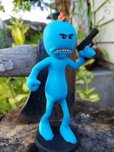 Rick and Morty assortment of Mr. Meeseeks 3D Print 166720