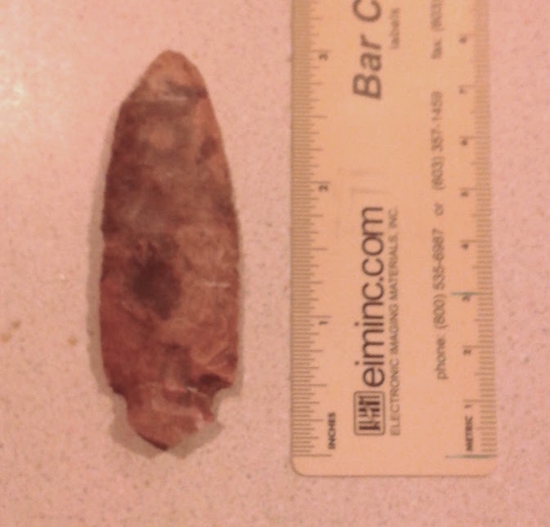 Light Pre-Choctaw Little Bear Creek-Type Projectile Point Arrowh
