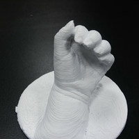 Small Baby Hand Keepsake Memento, Hannah 3D Printing 166783