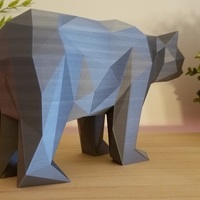 Low-Poly Bear - Thumbnail 4