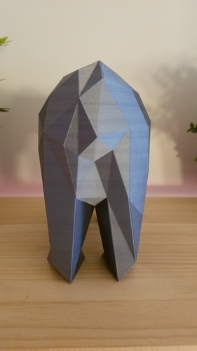 Low-Poly Bear 3D Print 166813