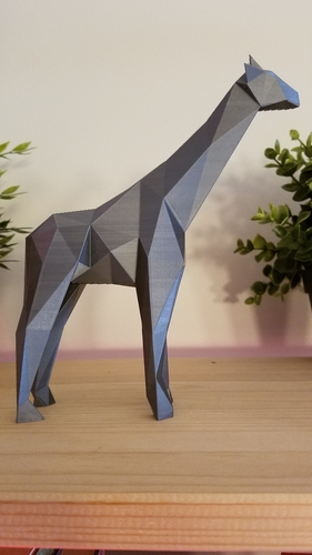 Low-Poly Giraffe 3D Print 166819