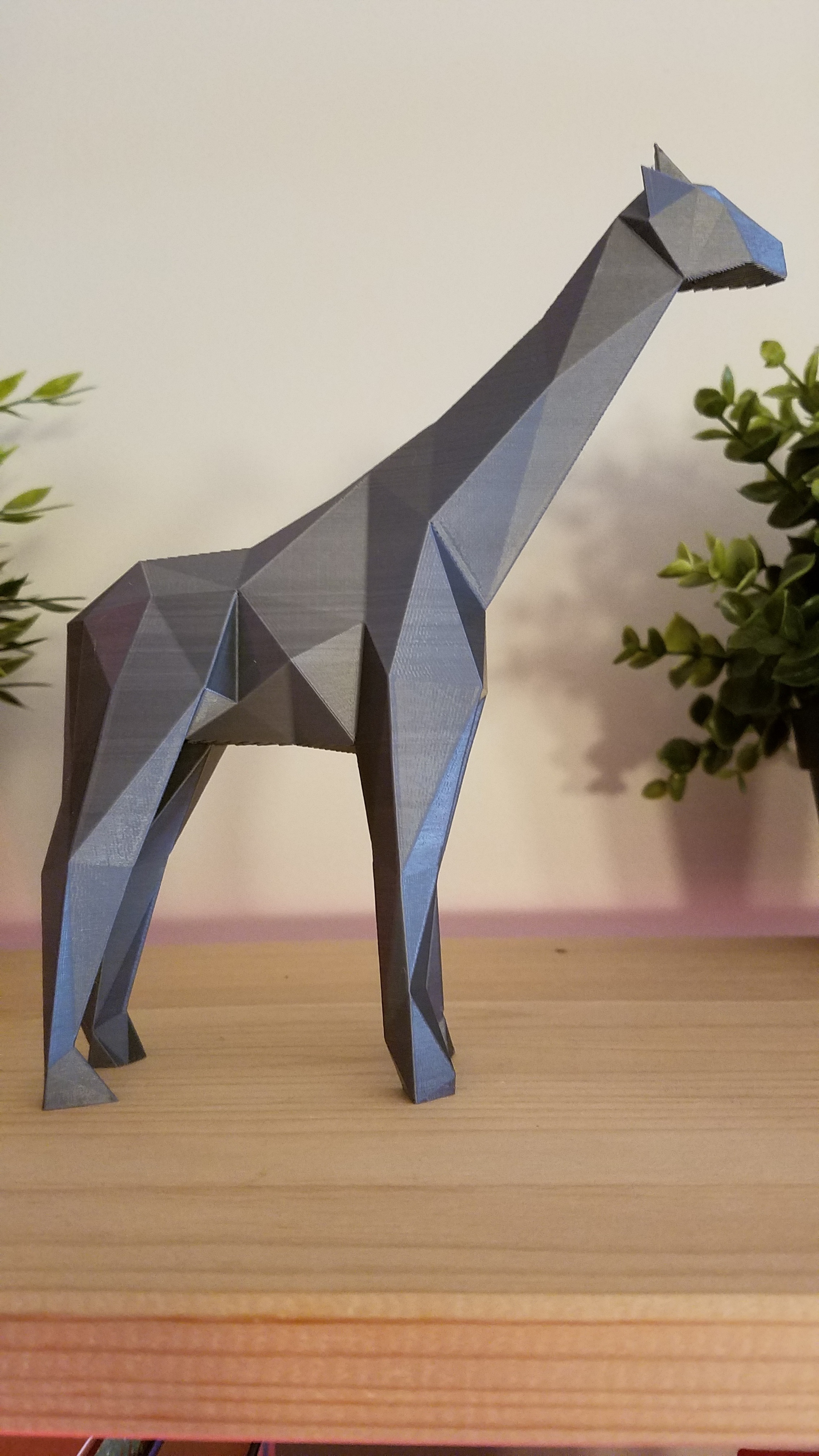 betale sig Mentor Slette 3D Printed Low-Poly Giraffe by DominimaDesign/Turtleman | Pinshape