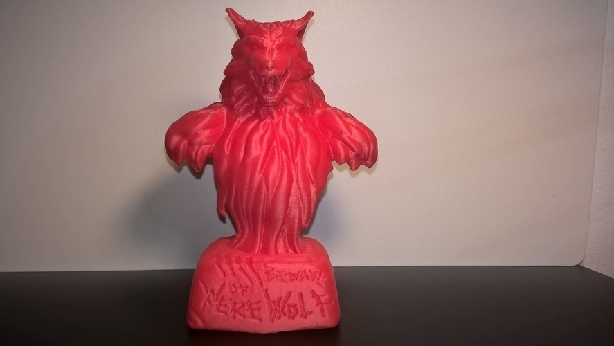 Werewolf bust 3D Print 166832