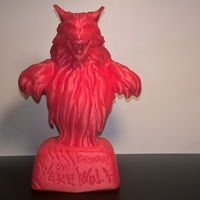 Small Werewolf bust 3D Printing 166832