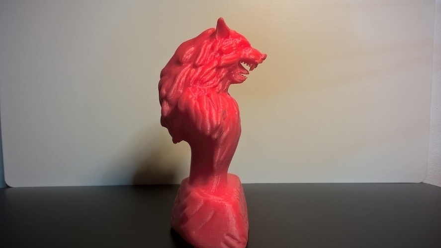Werewolf bust 3D Print 166834