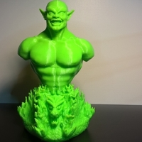 Small Goblin bust 3D Printing 166840