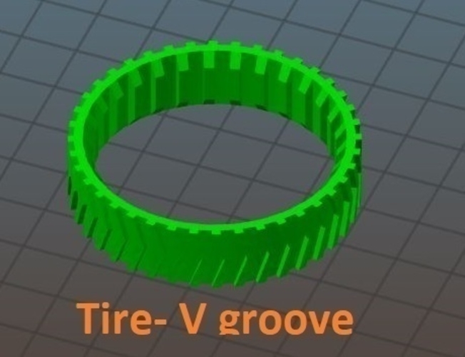 Wheels & Tires: SimpleSumo Expansions 3D Print 166885