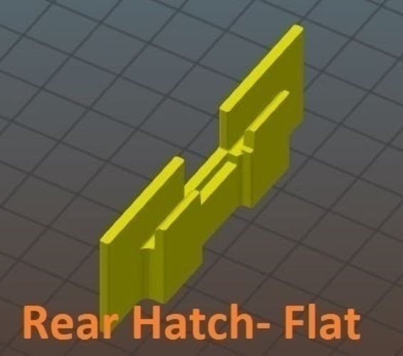 Rear Hatch Accessories: SimpleSumo Expansions 3D Print 166895