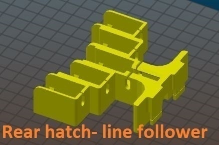 Rear Hatch Accessories: SimpleSumo Expansions 3D Print 166896
