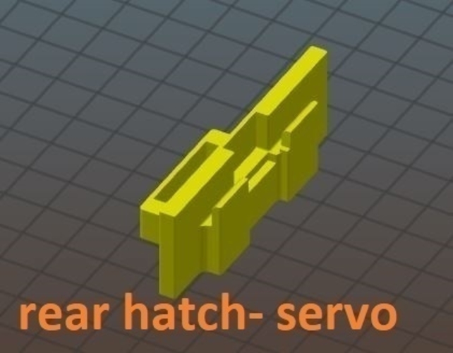 Rear Hatch Accessories: SimpleSumo Expansions 3D Print 166898