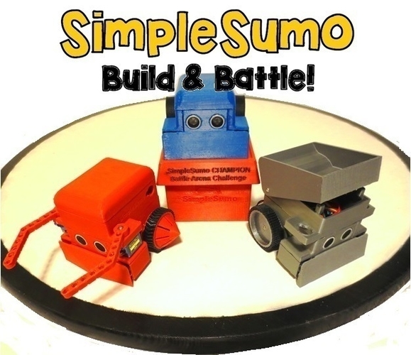 Rear Hatch Accessories: SimpleSumo Expansions 3D Print 166899