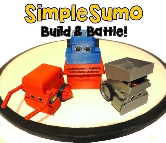 Blade Multi-Pack: SimpleSumo Expansions 3D Print 166914