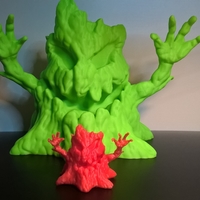 Small Halloween creepy tree 3D Printing 166928