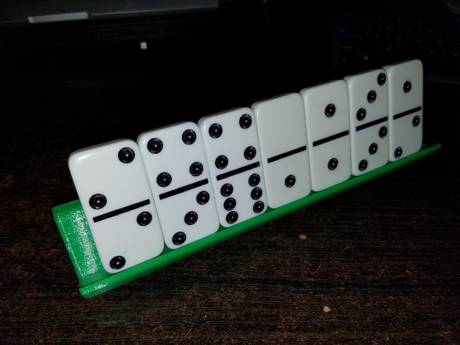 Dominoes Capicu Tray 3D Print 166945