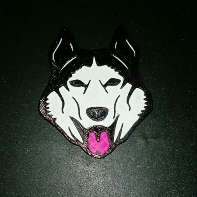 Husky Keychain