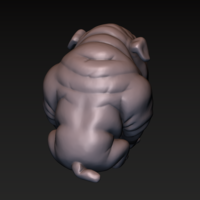 Dog. English bulldog stylized. - Thumbnail 7