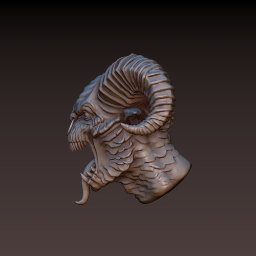 Demon head 3D Print 167054