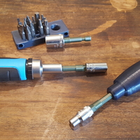 Converter socket to bit screw driver & Bit driver - Thumbnail 1