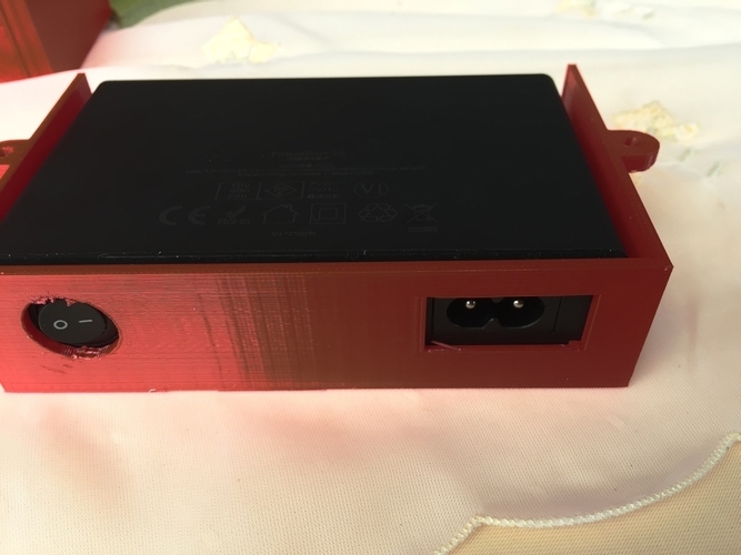 ANKER USB Powerport 10 Wall holder 3D Print 167080
