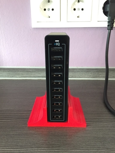 ANKER USB Powerport 10 Stand 3D Print 167083