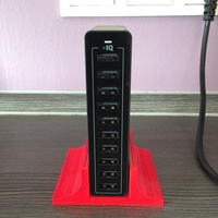 Small ANKER USB Powerport 10 Stand 3D Printing 167083