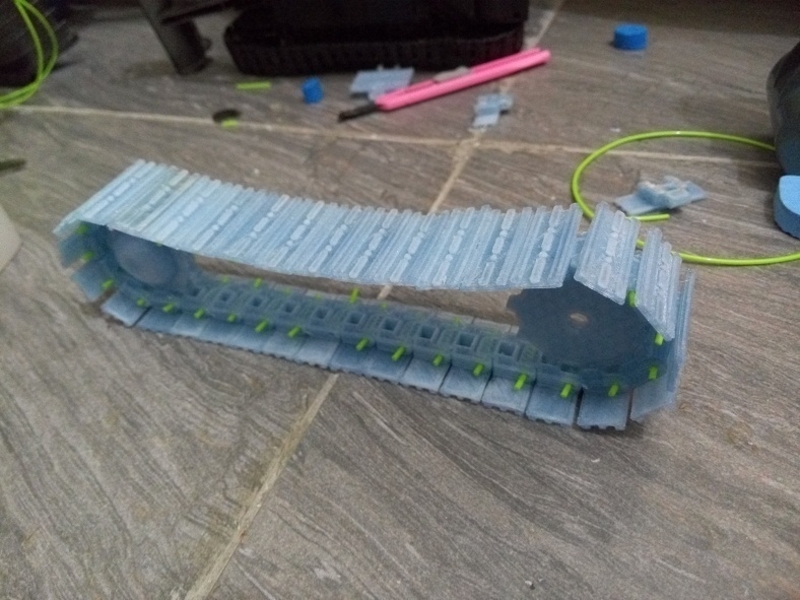 Excavator track