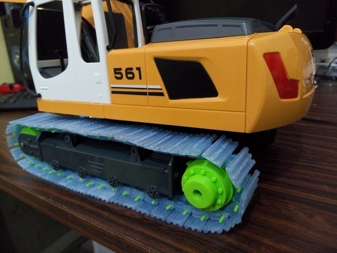 Excavator track 3D Print 167125