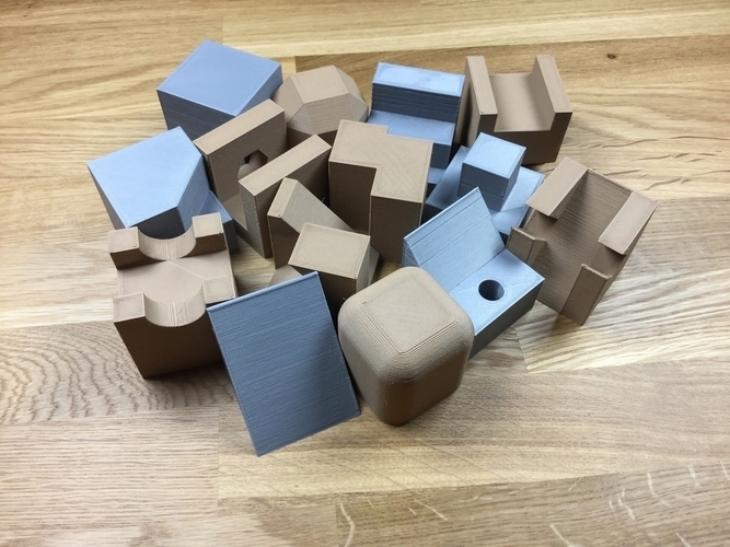 Drafting Cubes 3D Print 167192