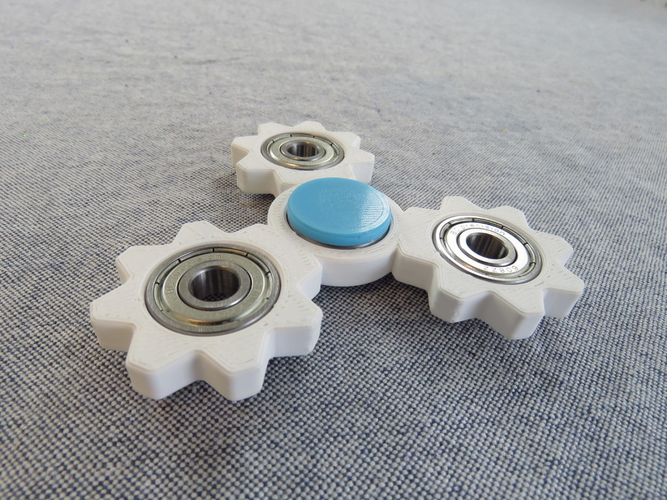 Design your own fidget spinner 3D Print 167207