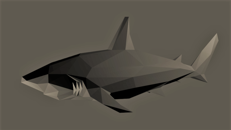 Low-Poly Shark