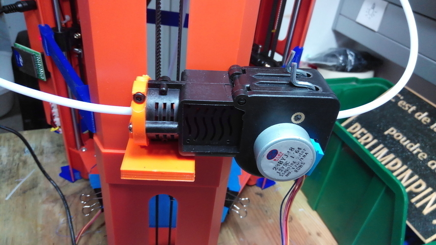 101hero support moteur extrudeur  3D Print 167329