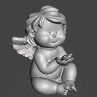 Angel Statuette - Thumbnail 1